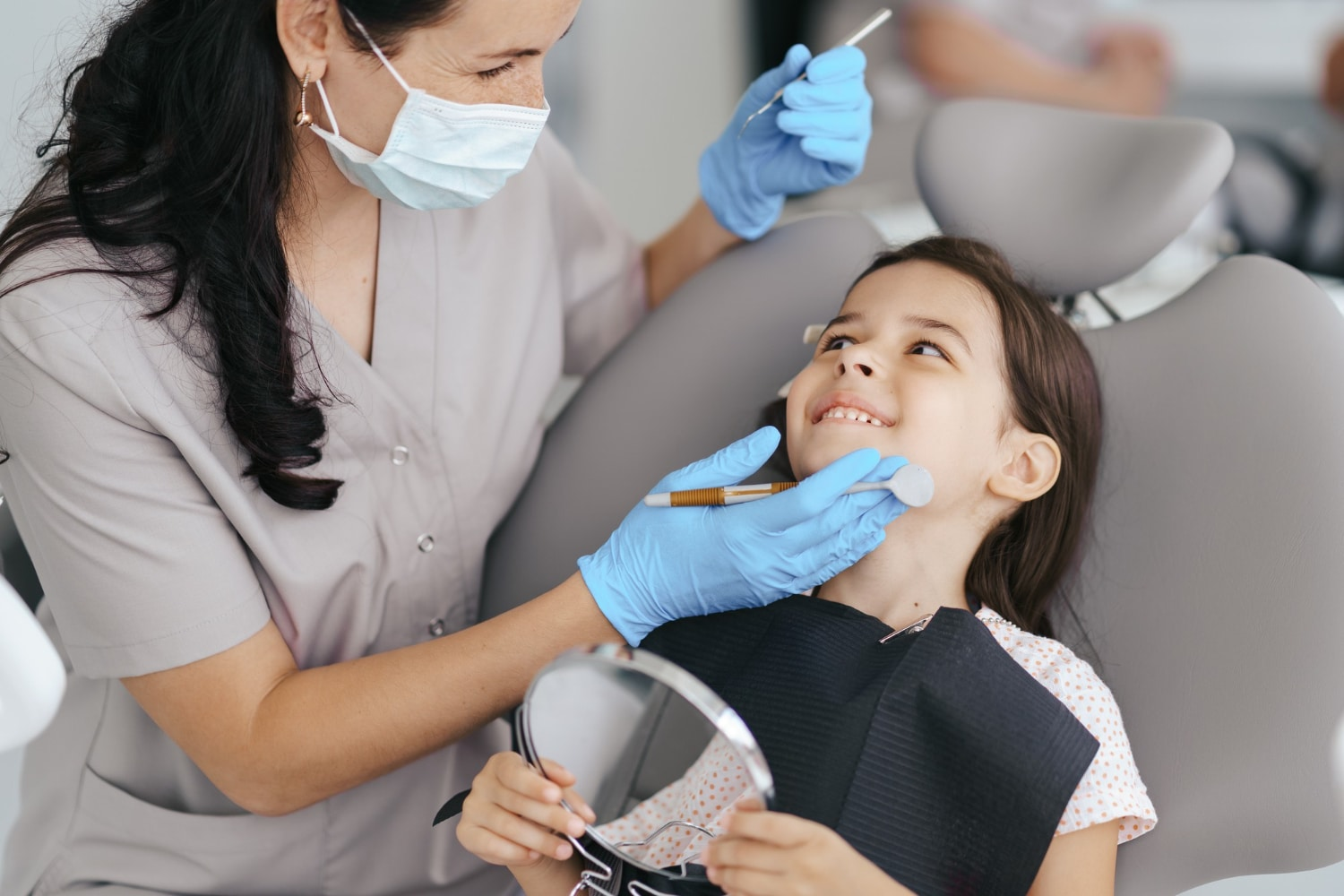 kids dental cleaning