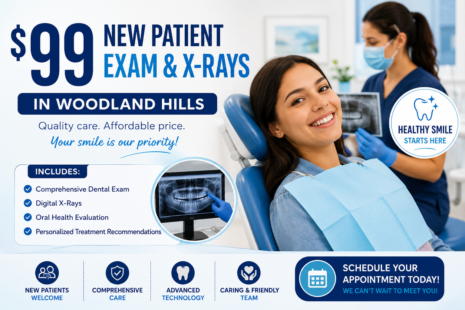 $99 new patient special